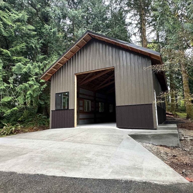 Pole Barn, Thurston County | Orozco Construction