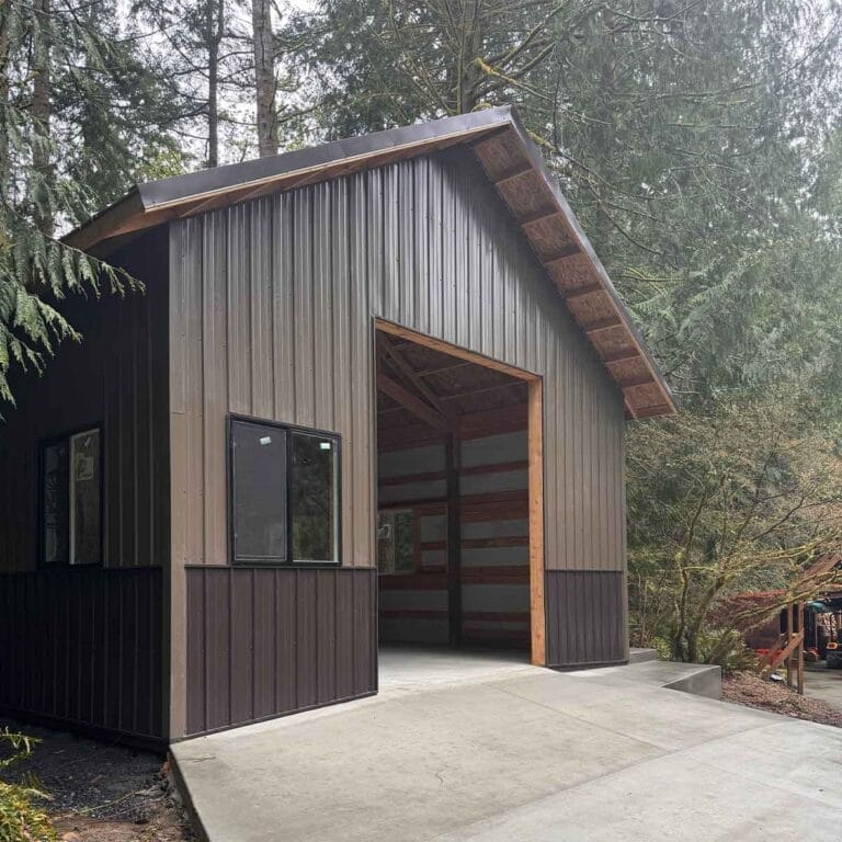 Pole Barn, Thurston County | Orozco Construction